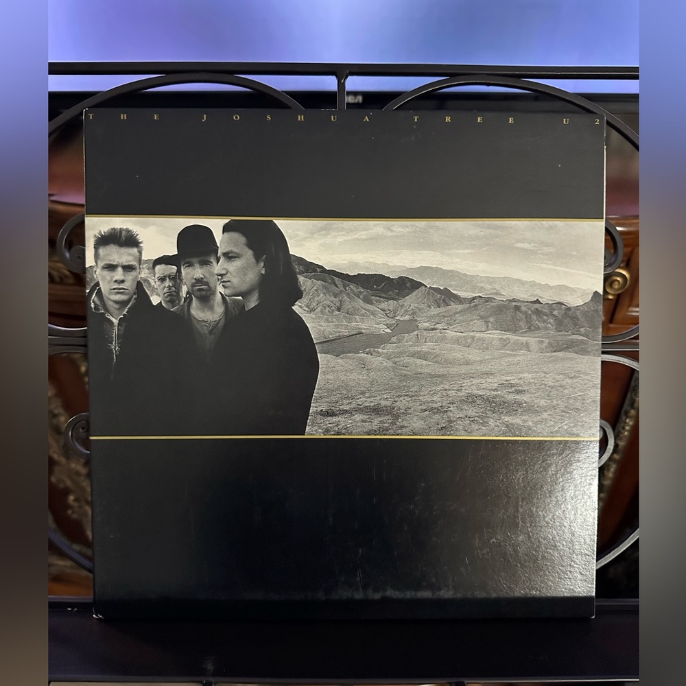 U2 The Joshua Tree Vinyl Record VG